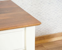 Spain Wooden Coffee Table Furniselan - Milky-White