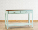 Spain Wooden Console Table Furniselan - Silt-Green