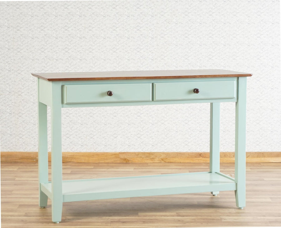 Spain Wooden Console Table Furniselan - Silt-Green