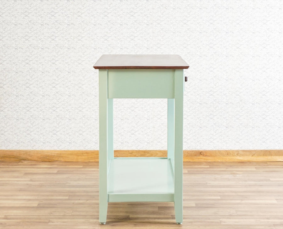 Spain Wooden Console Table Furniselan - Silt-Green
