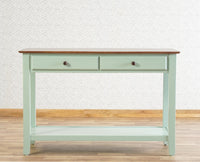 Spain Wooden Console Table Furniselan - Silt-Green