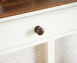 Spain Wooden Console Table Furniselan - Frosty White