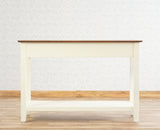 Spain Wooden Console Table Furniselan - Frosty White