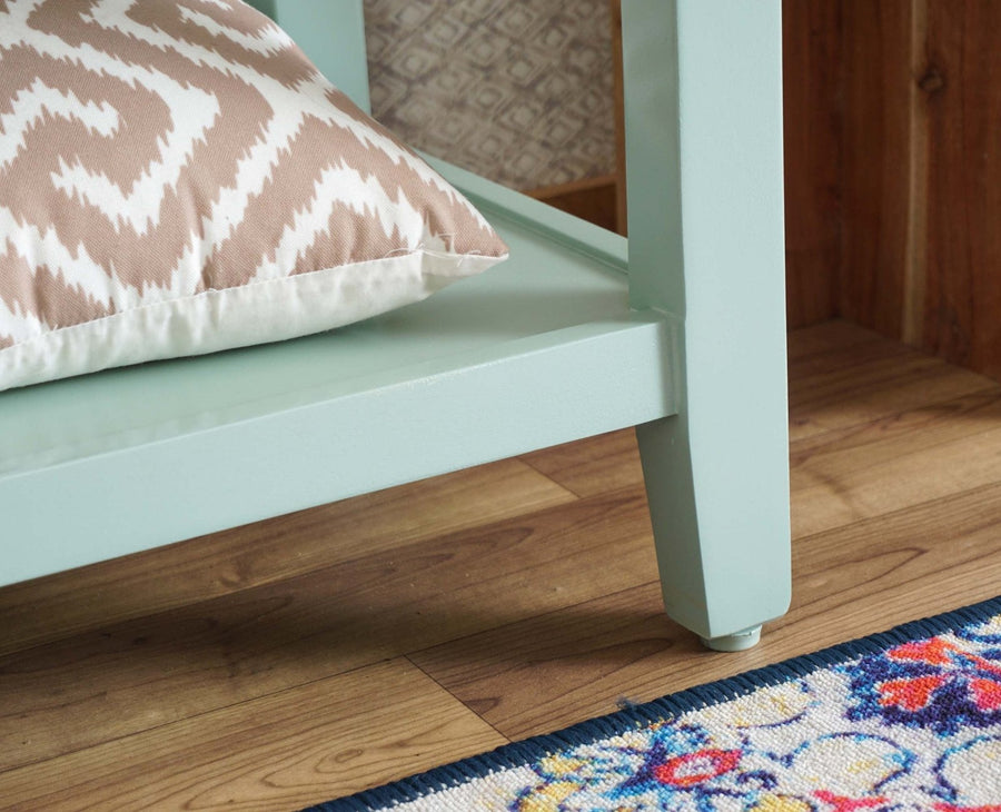 Spain Wooden Console Table Furniselan - Silt-Green