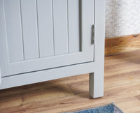 Spain Wooden Large Sideboard Cabinet  - Cool-Grey