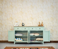 Spain Wooden Large Sideboard Cabinet - Sideboard - Furniselan - Silt-Green