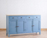 Spain Wooden Large Sideboard Cabinet  - China-Blue