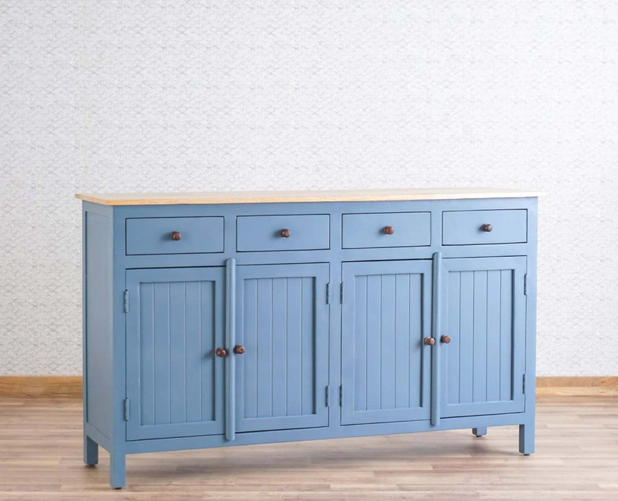 Spain Wooden Large Sideboard Cabinet  - China-Blue