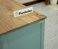 Spain Wooden Large Sideboard Cabinet - Sideboard - Furniselan - Silt-Green