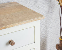 Spain Wooden Large Sideboard Cabinet  - Milky-White