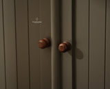 Spain Wooden Large Sideboard Cabinet slate grey 