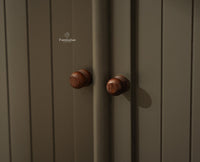 Spain Wooden Large Sideboard Cabinet slate grey 