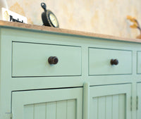 Spain Wooden Large Sideboard Cabinet - Sideboard - Furniselan - Silt-Green