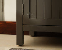 Spain Wooden Large Sideboard Cabinet slate grey 