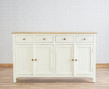 Spain Wooden Large Sideboard Cabinet  - Frosty White