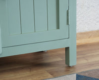 Spain Wooden Two door Sideboard Cabinet Furniselan - Silt-Green