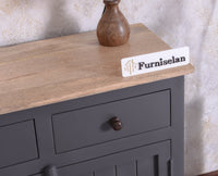 Spain Wooden Two door Sideboard Cabinet - Sideboard - Furniselan