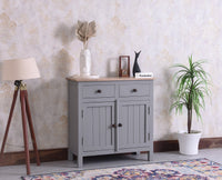 Spain Wooden Two door Sideboard Cabinet - Sideboard - Furniselan