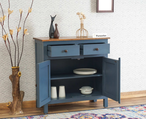 Spain Wooden Two door Sideboard Cabinet Furniselan - China-Blue