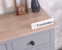 Spain Wooden Two door Sideboard Cabinet - Sideboard - Furniselan