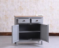 Spain Wooden Two door Sideboard Cabinet - Sideboard - Furniselan