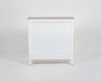 Spain Wooden Two door Sideboard Cabinet Furniselan - Milky-White