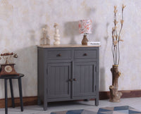 Spain Wooden Two door Sideboard Cabinet - Sideboard - Furniselan