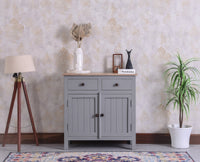 Spain Wooden Two door Sideboard Cabinet - Sideboard - Furniselan