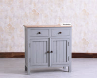 Spain Wooden Two door Sideboard Cabinet - Sideboard - Furniselan