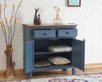 Spain Wooden Two door Sideboard Cabinet Furniselan - China-Blue