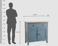 Spain Wooden Two door Sideboard Cabinet Furniselan - China-Blue