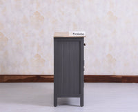 Spain Wooden Two door Sideboard Cabinet - Sideboard - Furniselan