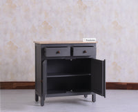Spain Wooden Two door Sideboard Cabinet - Sideboard - Furniselan