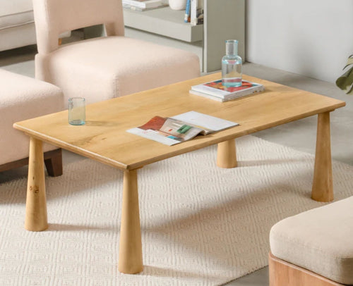 Stockholm Minimal Coffee Table Furniselan Natural Finish