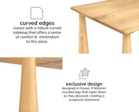 Stockholm Minimal Coffee Table Furniselan