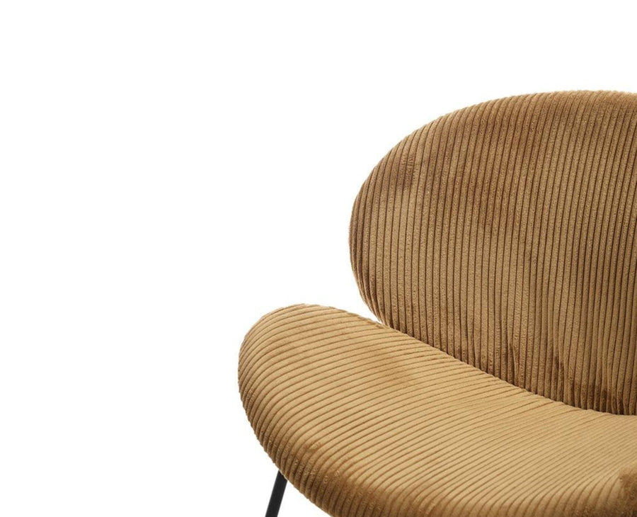Sunbloom Lounge Chair - Dining Chair - Furniselan - Mustard-Orange