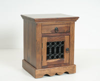 Sweden Bedside Table Furniselan-Teak-Finish