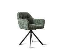 Synera Link Dining Chair – Modern Upholstered Dining Chair for Home & Café Green