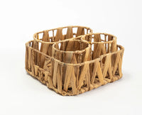 TIBYTROVE HOME DÉCOR BASKET Natural