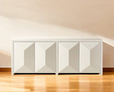 Tirana Solid Wood four Door Sideboard