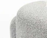 Tulsa Cotton Pouffe Stool Furniselan Cream White