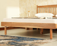 Tuscany Heritage Wooden Bed King Size Natural Finish