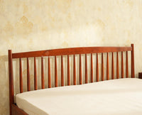 Tuscany Heritage Wooden Bed King Size Brown Finish