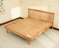Tuscany Heritage Wooden Bed King Size Natural Finish