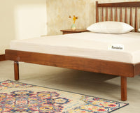 Tuscany Heritage Wooden Bed King Size Teak Finish