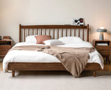 Tuscany Heritage Wooden Bed Queen Size