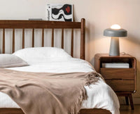 Tuscany Heritage Wooden Bed Queen Size Furniselan Teak Finish