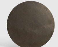 Twin Tala Alluminium Accent Table Aluminium Matte Antique Brass