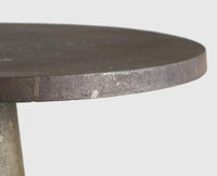 Twin Tala Alluminium Accent Table Aluminium Matte Antique Brass
