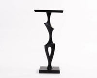 Twist Accent End Table Black